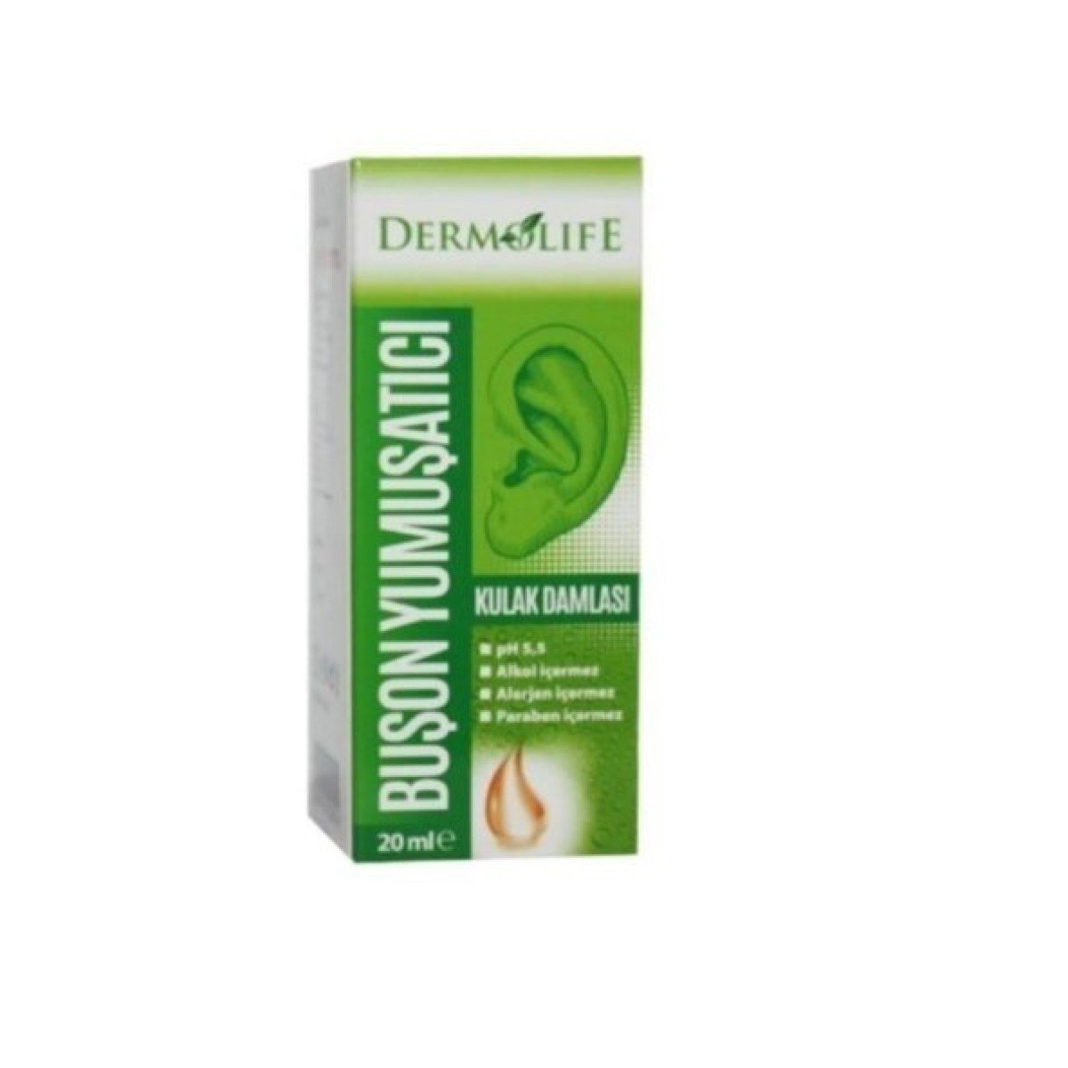DERMOLİFE KULAK DAMLASI BUŞON YUMUŞATICI 20 ML