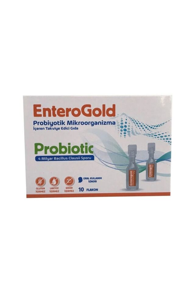 ENTEROGOLD PROBİOTİC 10 FLAKON