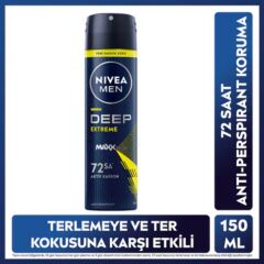 NİVEA MEN DEEP EXTREME DEODORANT 150 ML
