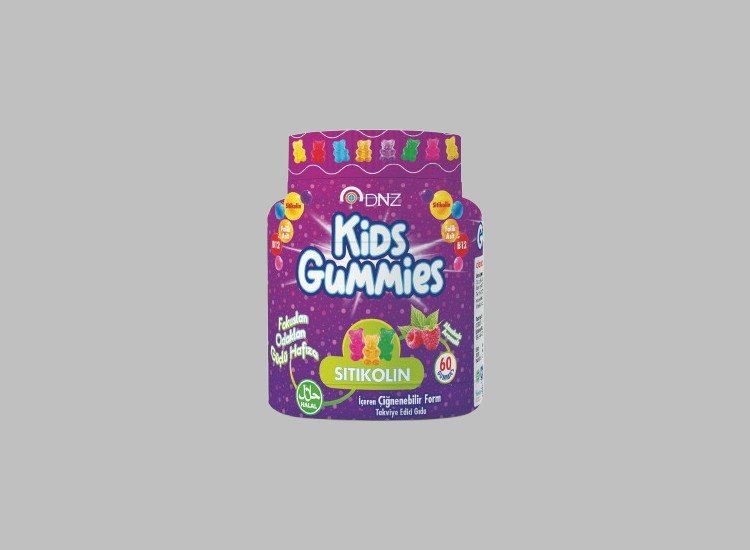 GUMMİES KİDS SİTİKOLİN 60 ADET DNZ