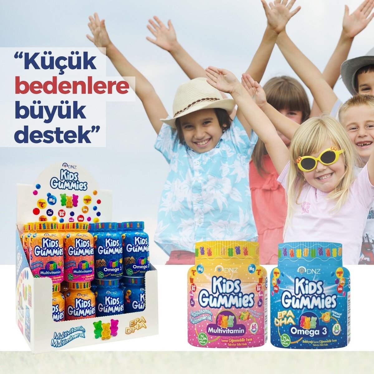 GUMMİES KİDS STAND 24 LU DNZ