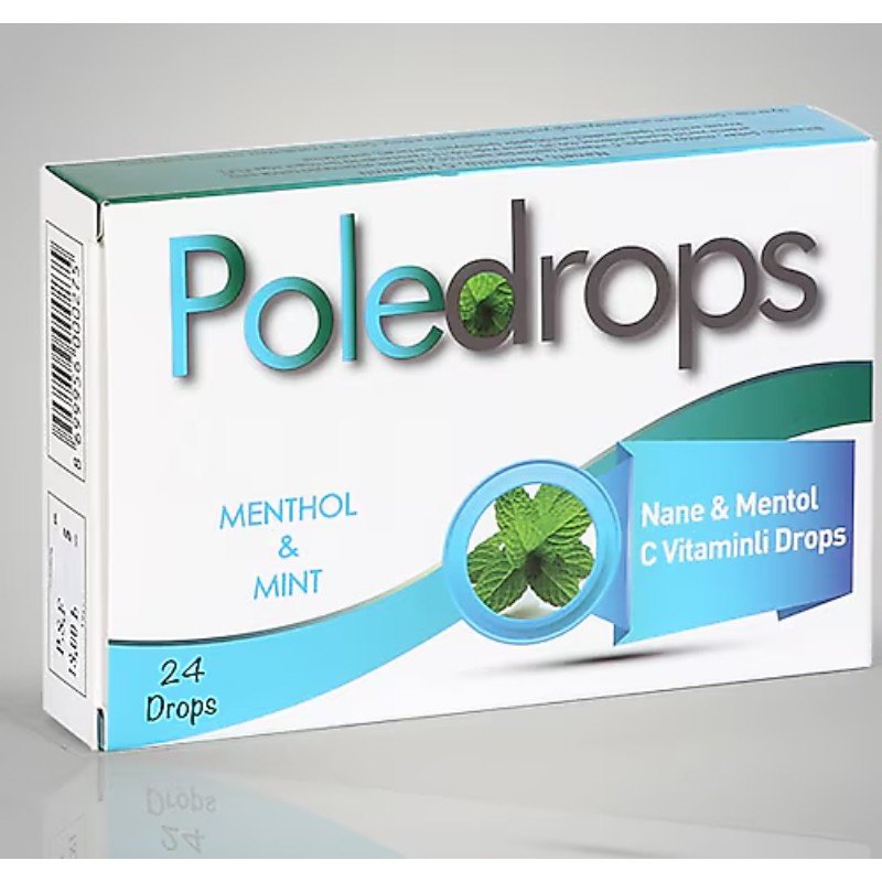 POLEDROPS NANE & MENTOL PASTIL