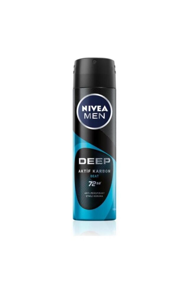 NİVEA MEN DEODORANT DEEP BEAT ERKEK SPREY 150 ML