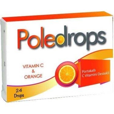 POLEDROPS PORTAKAL C VİT.PASTIL