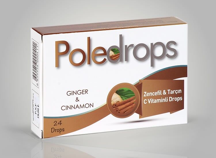 POLEDROPS ZENCEFİL&TARCIN PASTIL