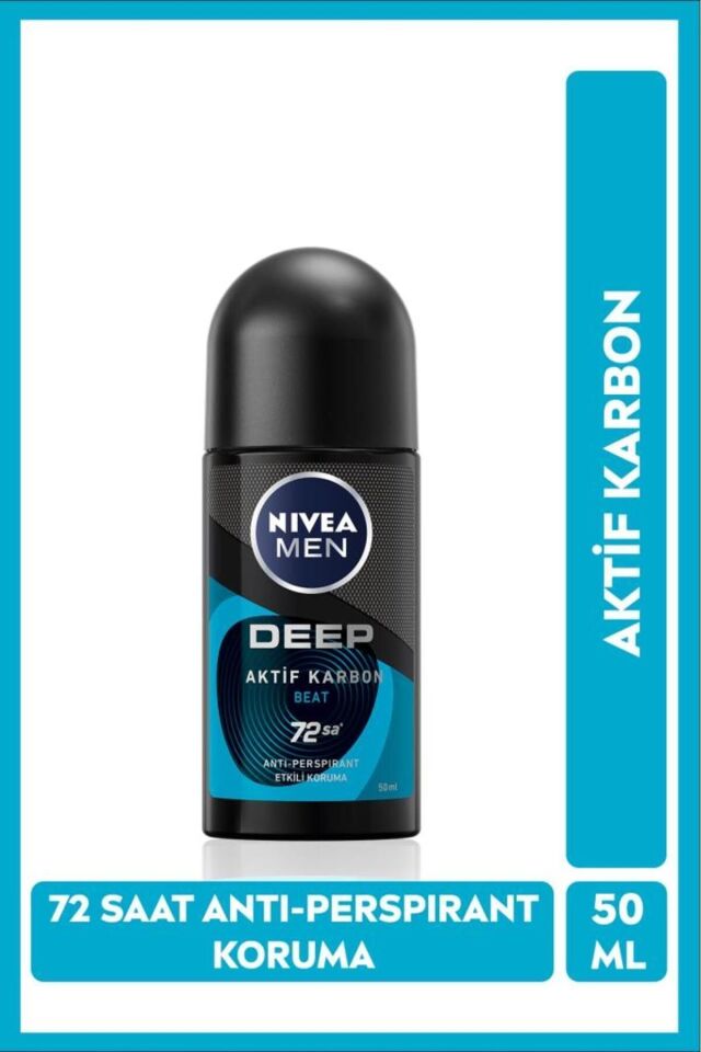 NIVEA MEN DEEP BEAT ROLL ON 50 ML