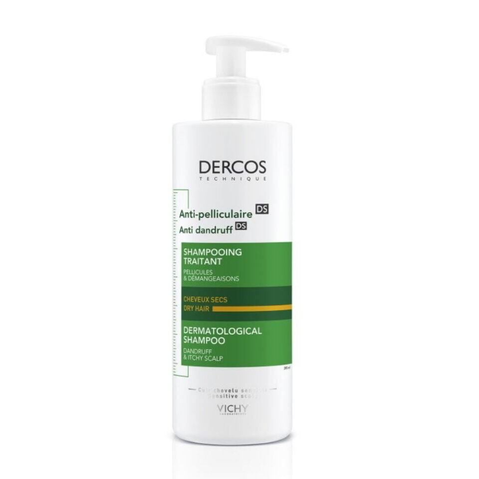 VİCHY DERCOS ANTİ DANDRUFF KURU SAÇLAR İÇİN KEPEK KARŞITI ŞAMPUAN 390 ML