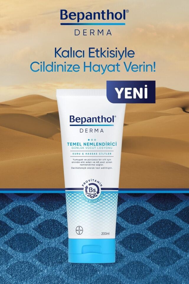 BEPANTHOL DERMA TEMEL NEMLENDİRCİ LOSYON 200 ML