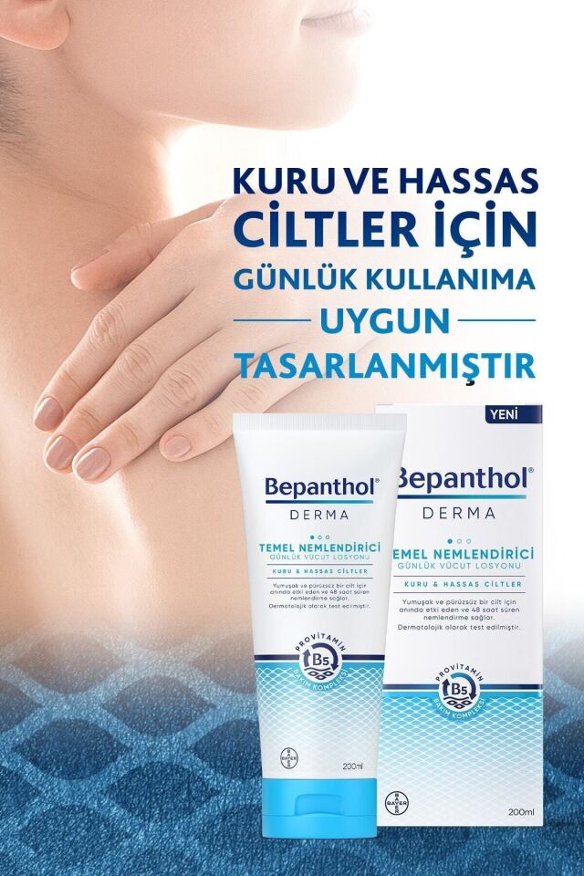 BEPANTHOL DERMA TEMEL NEMLENDİRCİ LOSYON 200 ML