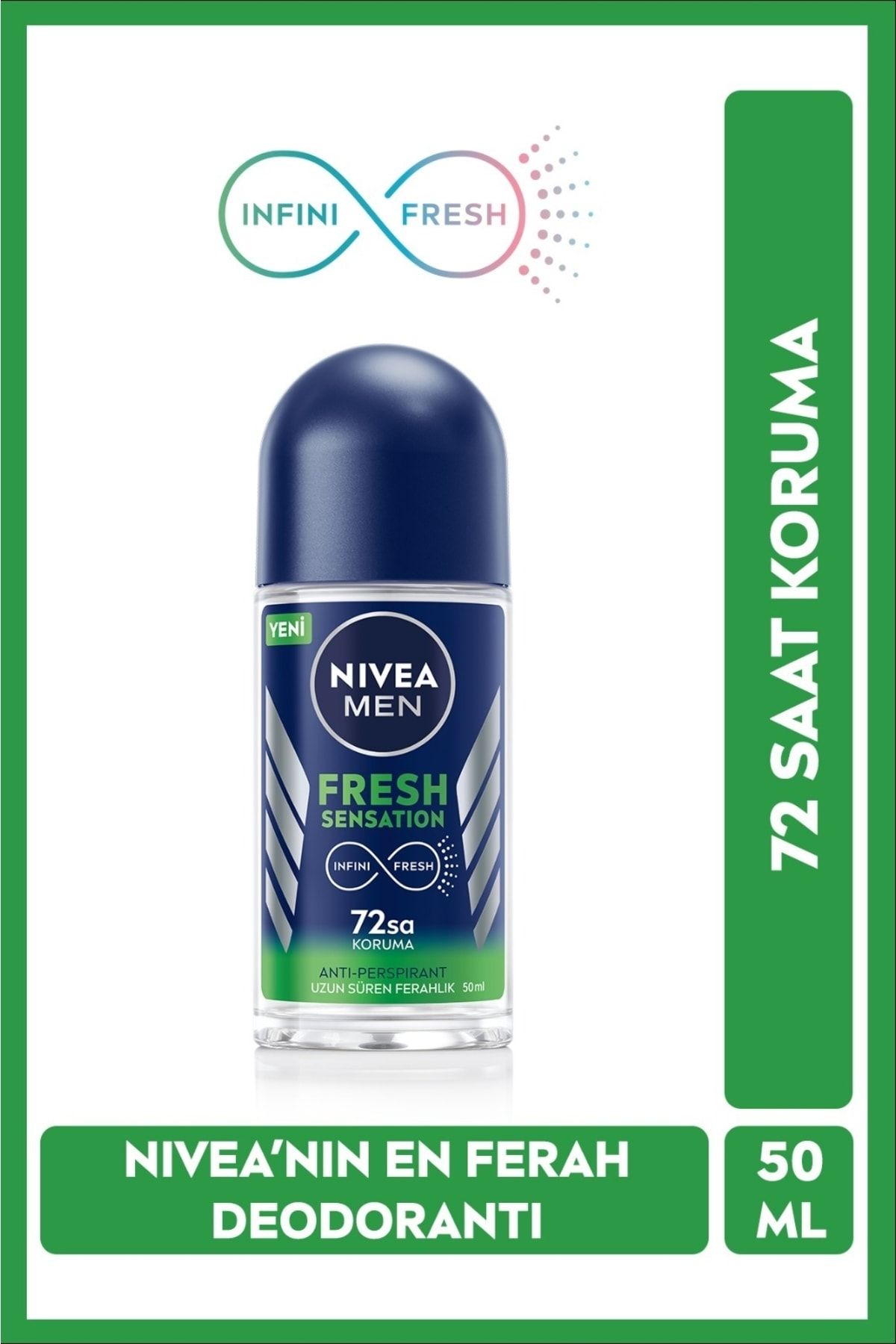 NIVEA ROLL ON BAY FRESH SENSATION 50 ML