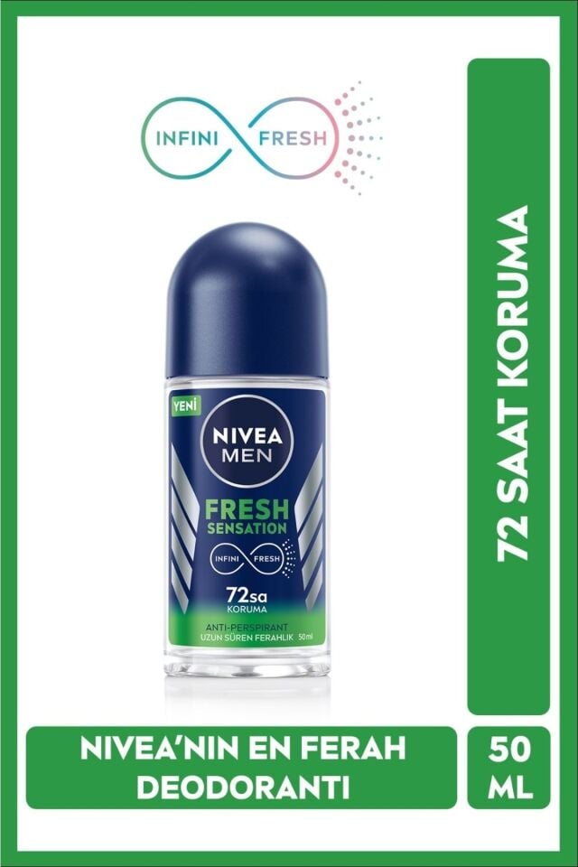 NIVEA ROLL ON BAY FRESH SENSATION 50 ML