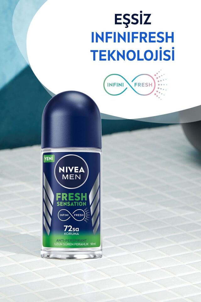 NIVEA ROLL ON BAY FRESH SENSATION 50 ML
