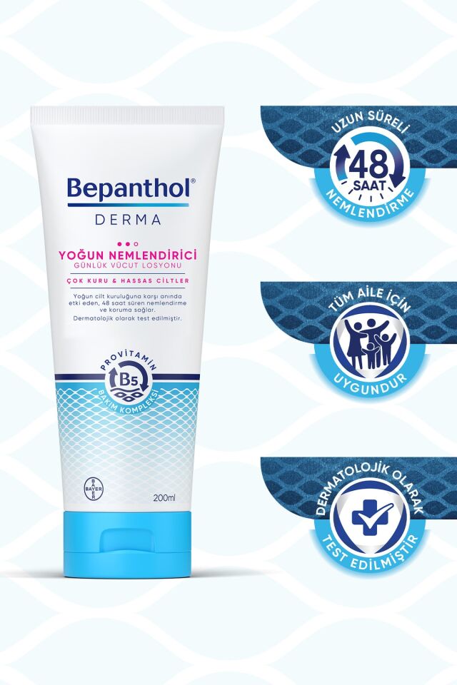 BEPANTHOL DERMA YOGUN NEMLENDİRİCİ LOSYON 200 ML