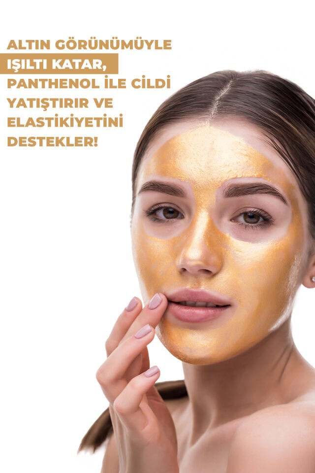 DERMOKİL SOYULABİLİR ALTIN KİL MASKE 50 ML