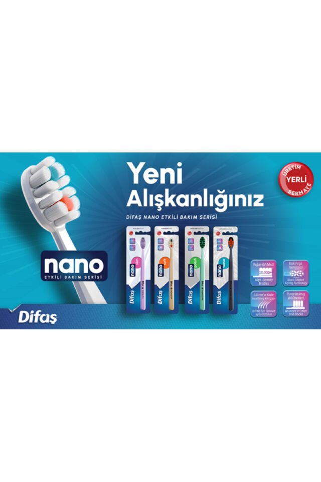 DİFAŞ NANO SLİM DİŞ FIRÇASI YUMUŞAK