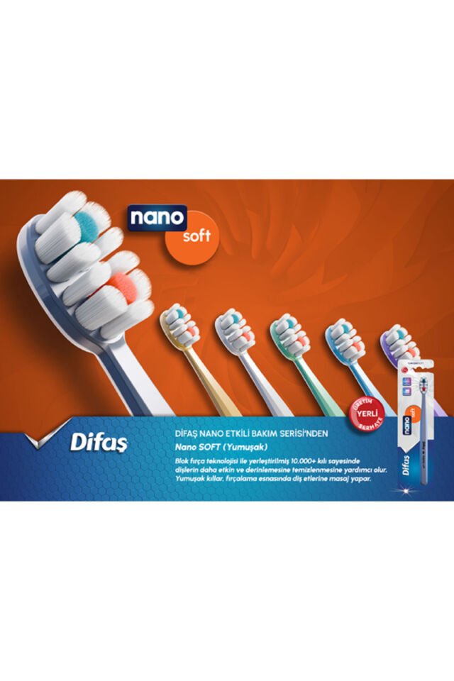 DİFAŞ NANO SOFT DİŞ FIRÇASI YUMUŞAK