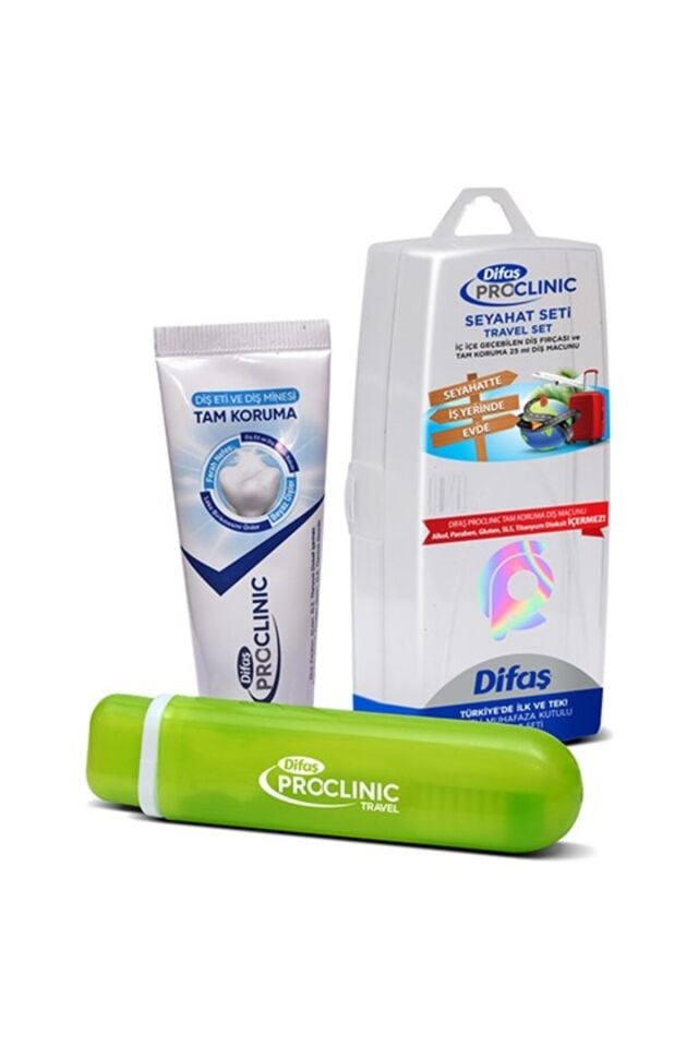 DİFAŞ SEYAHAT SETİ PRO-CLİNİC KUTULU