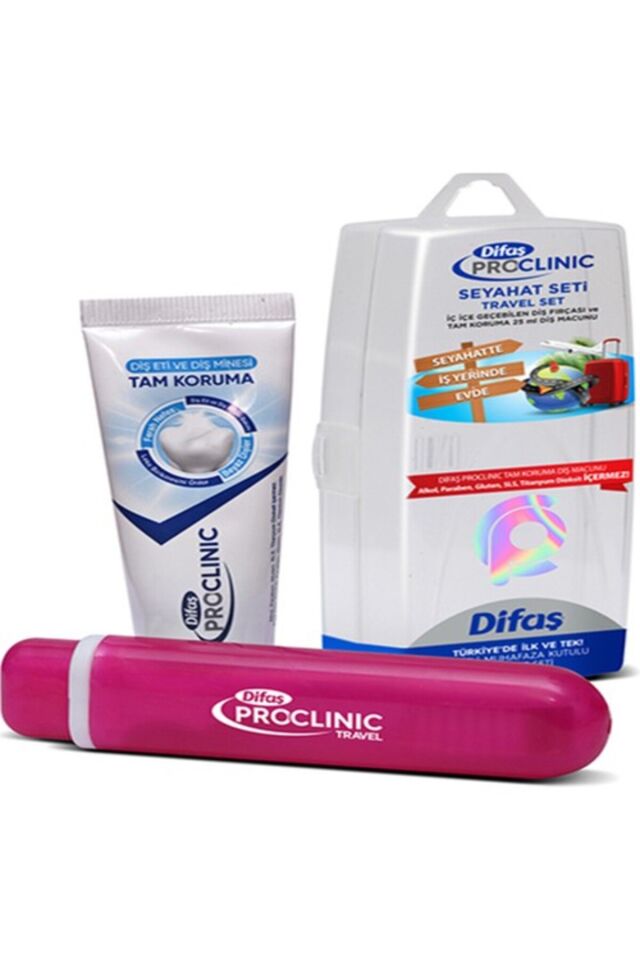 DİFAŞ SEYAHAT SETİ PRO-CLİNİC KUTULU