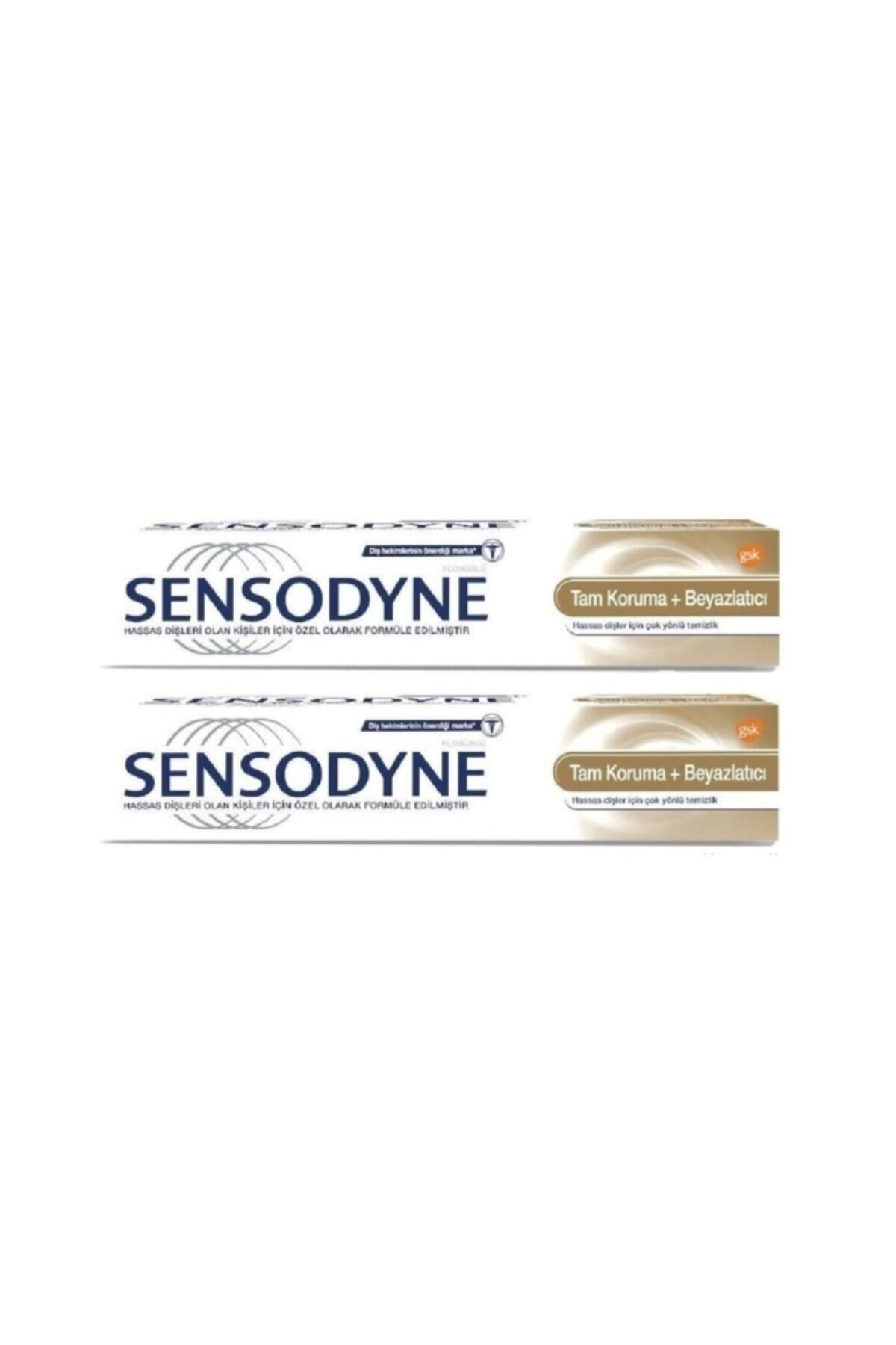 SENSODYNE DİŞ MACUNU TAM KORUMA BEYAZ 50 ML - 2 ADET