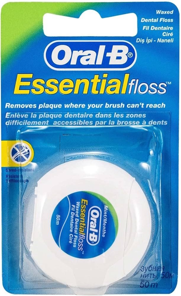 ORAL-B DİŞ İPİ ESSENTİAL FLOSS MİNT WAXED 50 M