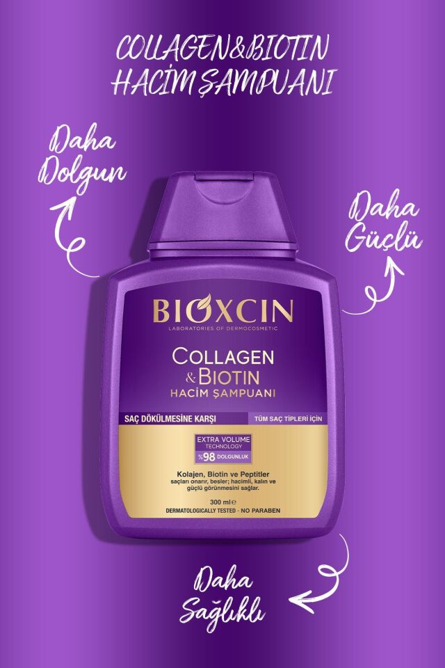 BIOXCIN BİOTİN COLLAGEN ŞAMPUAN 300ML