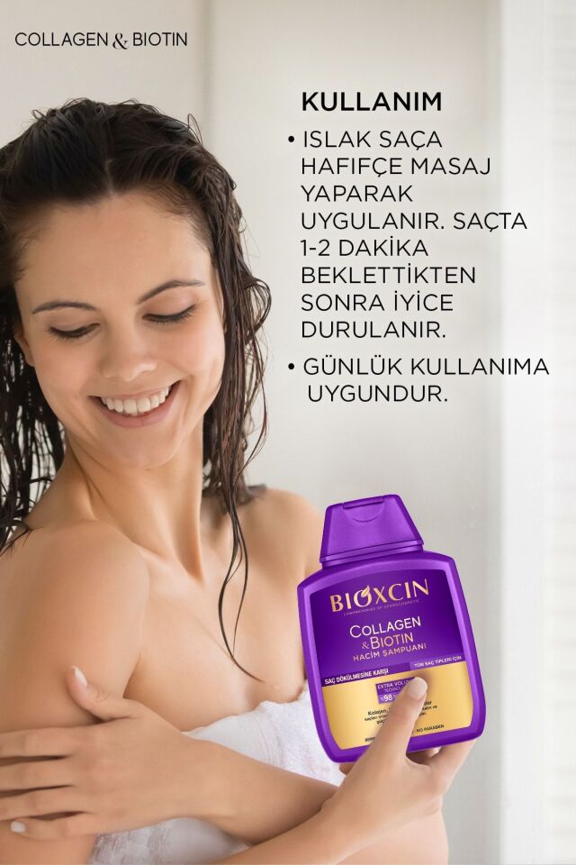 BIOXCIN BİOTİN COLLAGEN ŞAMPUAN 300ML