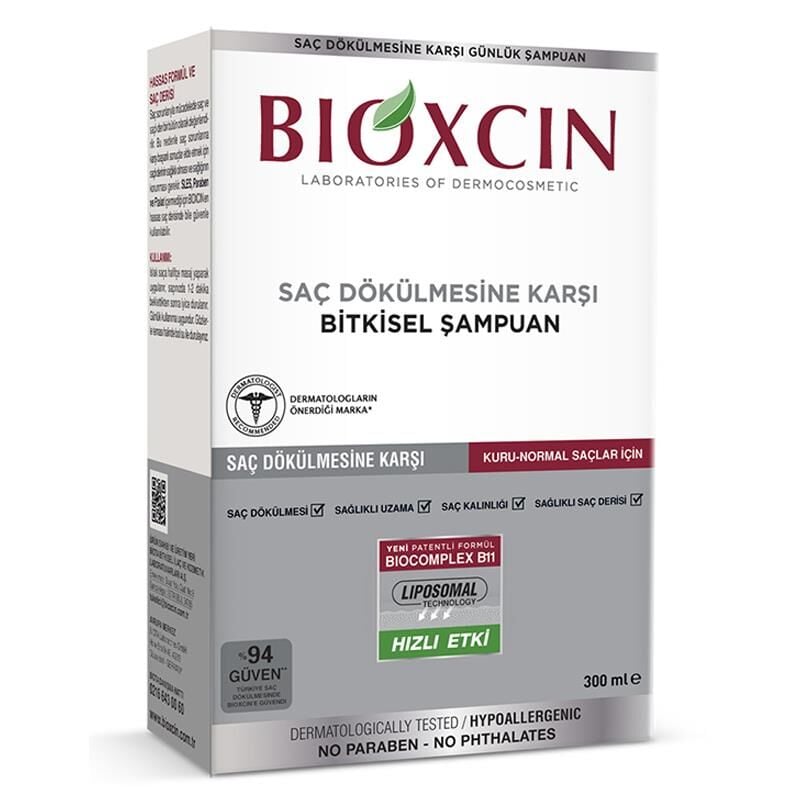 BIOXCIN GENESIS SAÇ DÖKÜLMESİNE KARŞI ŞAMPUAN 300ML