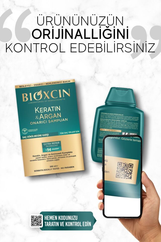 BIOXCIN KERATIN ARGAN ŞAMPUAN 300ML