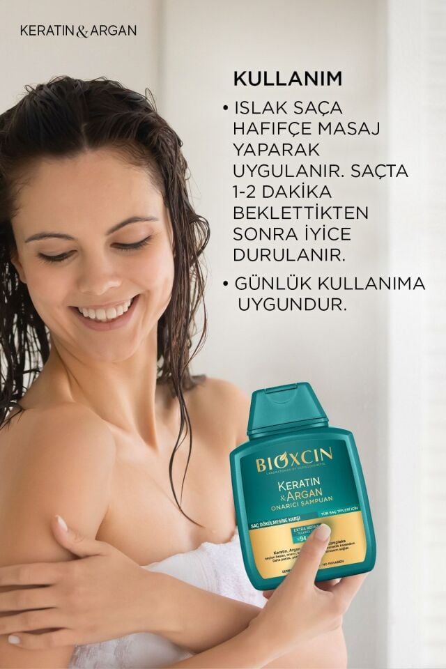 BIOXCIN KERATIN ARGAN ŞAMPUAN 300ML