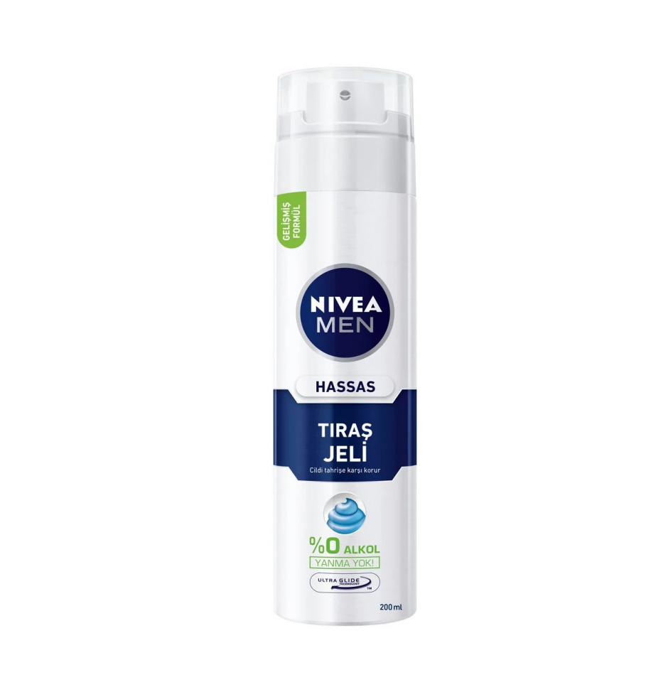 NIVEA TIRAŞ JELİ HASSAS 200 ML
