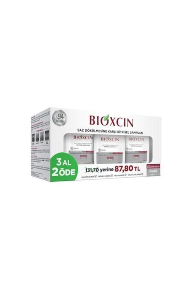 BIOXCIN KURU VE NORMAL SAÇLAR İÇİN ŞAMPUAN 3 AL 2 ÖDE