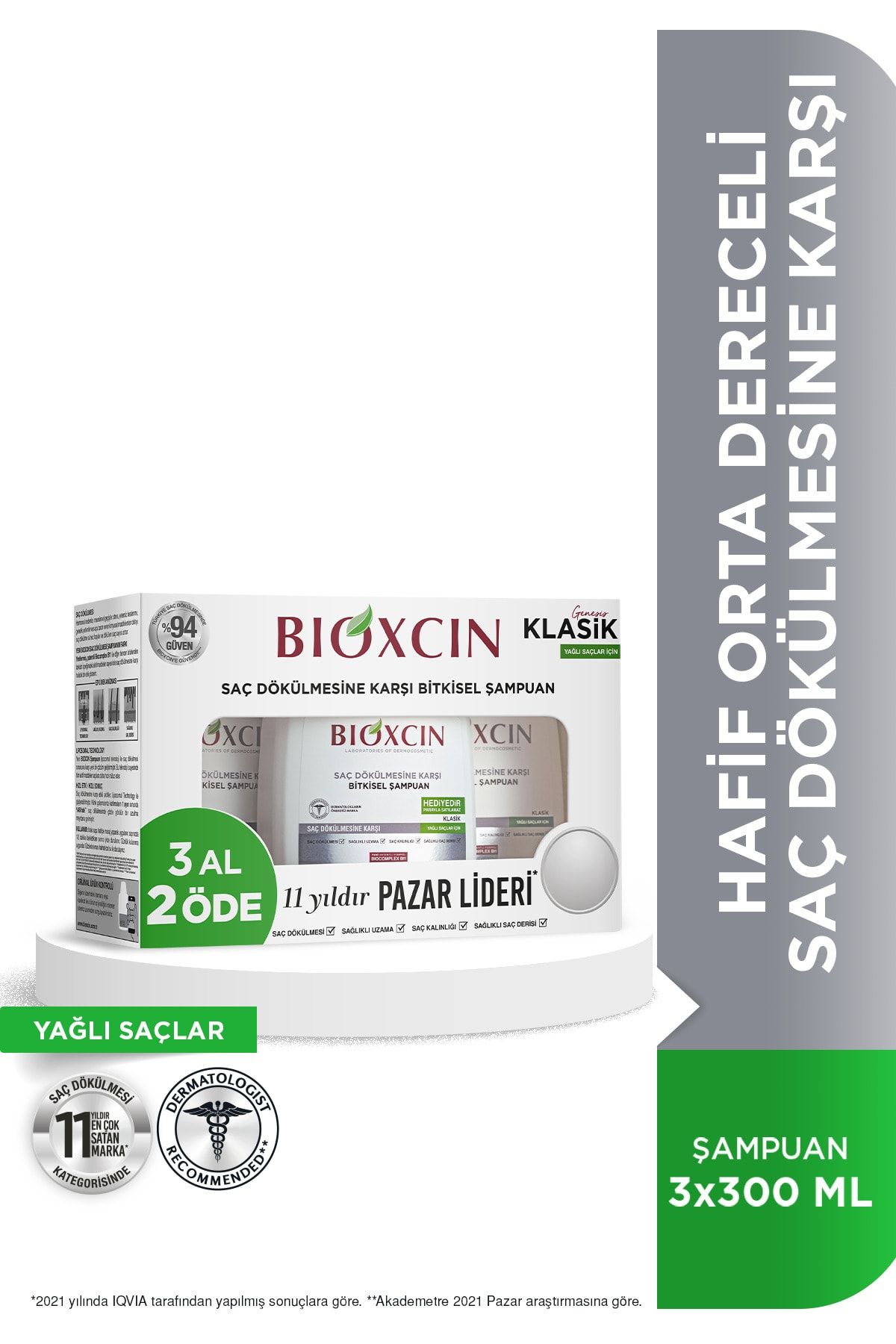 BIOXCIN SAMPUAN GENESİS 3AL 2ÖDE YAĞLI