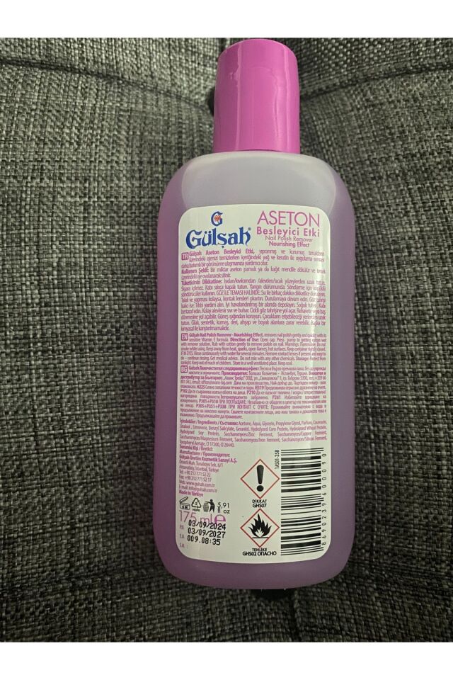 GÜLŞAH BESLEYİCİ ASETON 175 ML