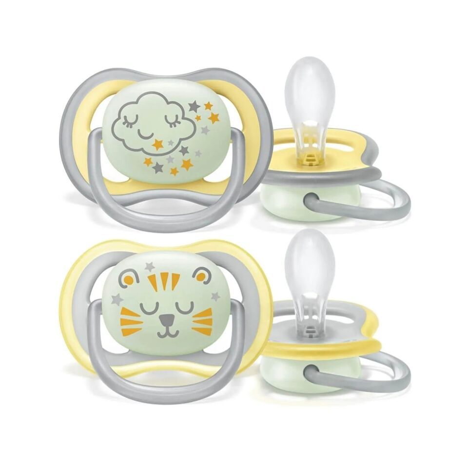 AVENT ULTRA AIR NIGHT TIME 18+ AY ERKEK 2'Lİ EMZİK SCF376/01