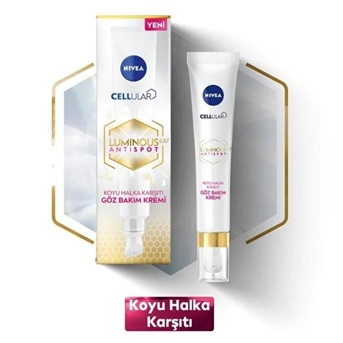 NİVEA CELLULAR LUMİNOUS 630 KOYU HALKA KARŞITI GÖZ BAKIM KREMİ 15 ML