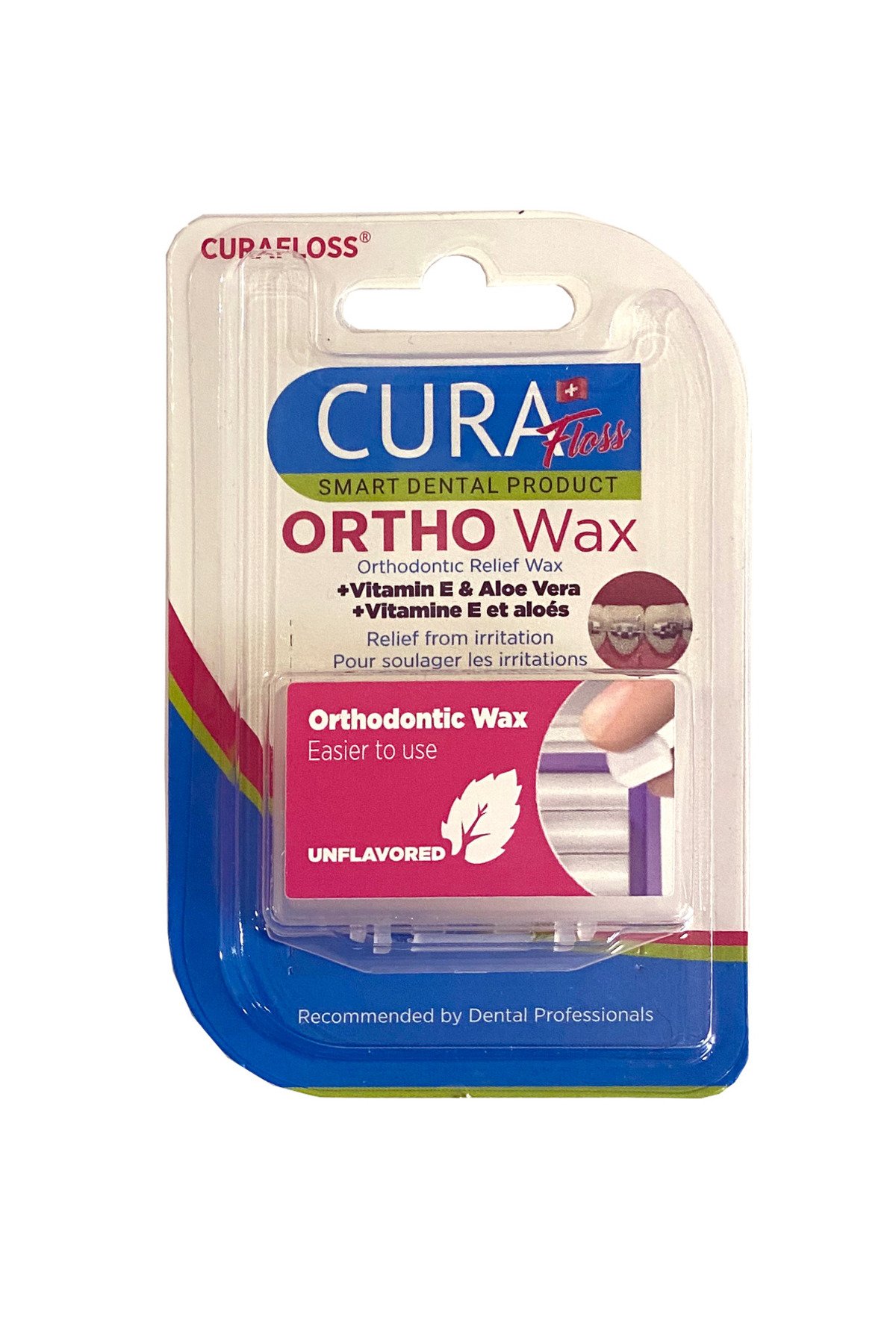 CURAFLOSS ORTHO WAX DİŞ MUMU TEKLİ