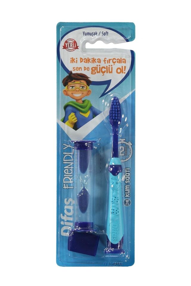 DİFAŞ FRİENDLY KUM SAATLİ DİŞ FIRÇASI SOFT