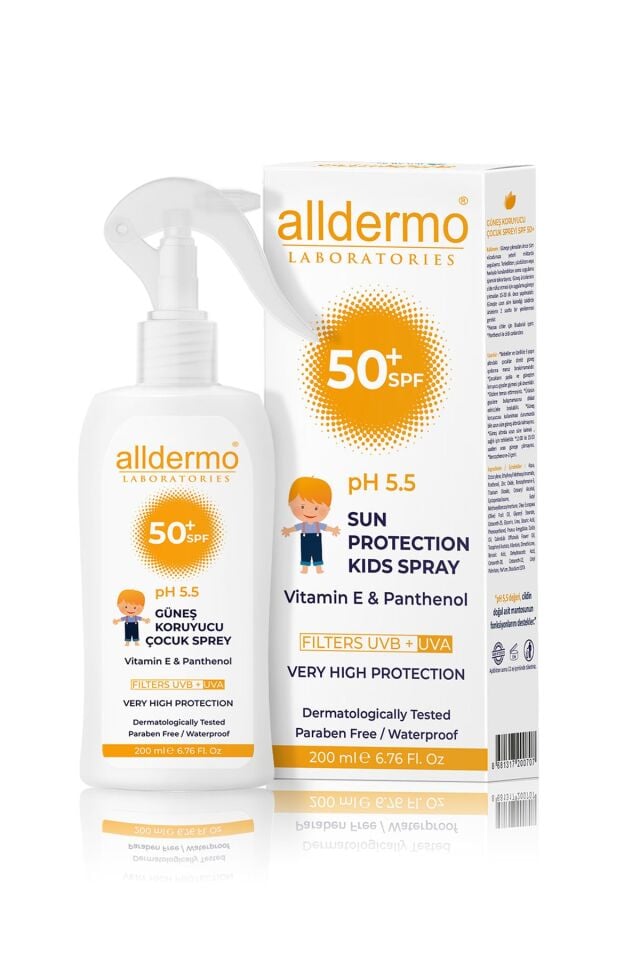 ALLDERMO COCUK GUNES SPREYI SPF50+ 200ML