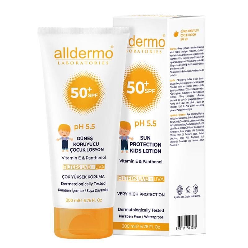 ALLDERMO COCUK GUNES LOSYONU SPF50+ 200ML