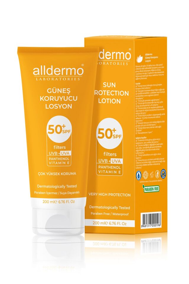 ALLDERMO GUNES LOSYONU SPF50+ 200ML