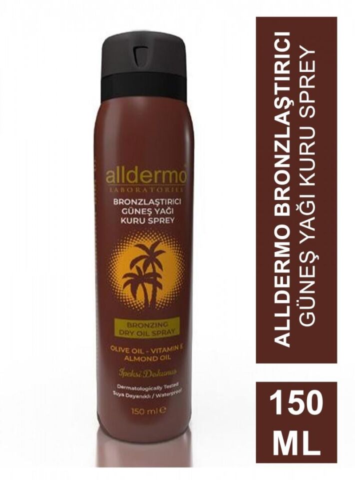 ALLDERMO BRONZING DRY OIL AEROSOL SPREY 150ML