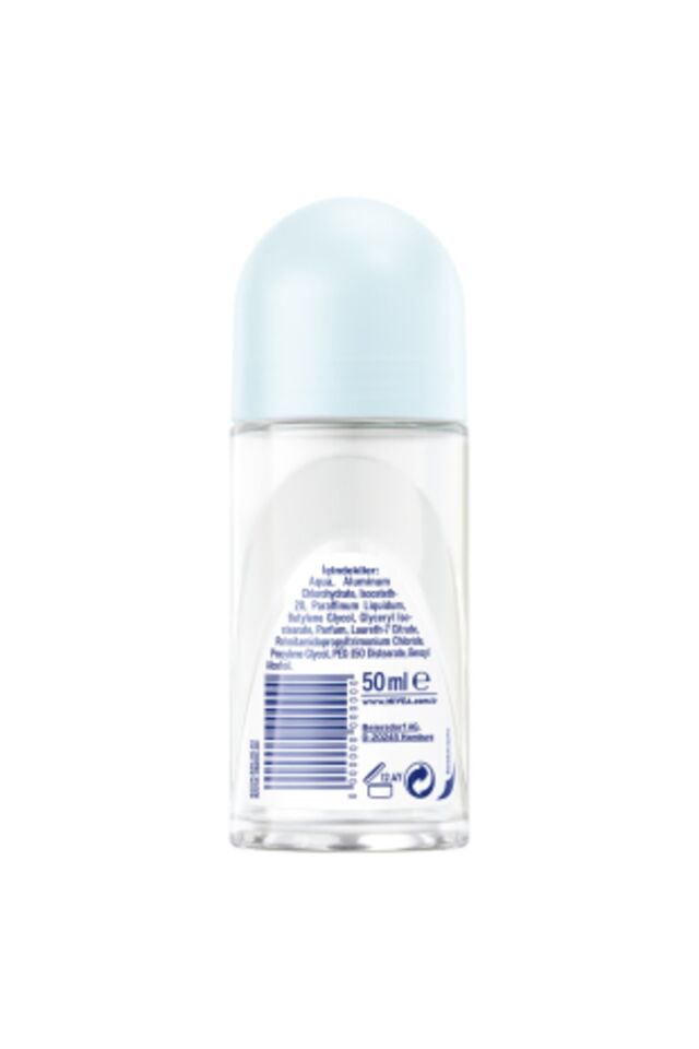 NIVEA ROLL ON WOMEN BLACK&WHITE INVISIBLE PURE 50ML