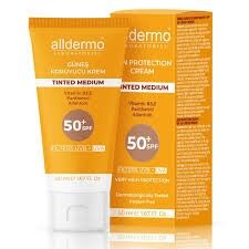 ALLDERMO SPF50 TİNTED MEDİUM KREM 50 ML