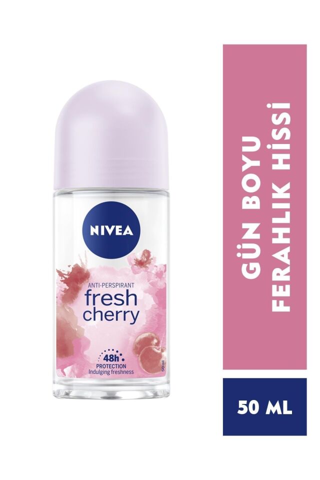 NIVEA ROLL ON WOMEN FRESH CHERRY 50 ML