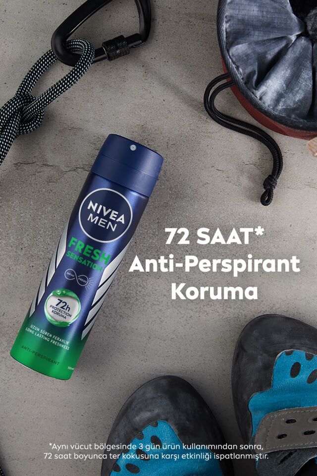 NIVEA DEODORANT FOR MEN FRESH SENSATION 150 ML