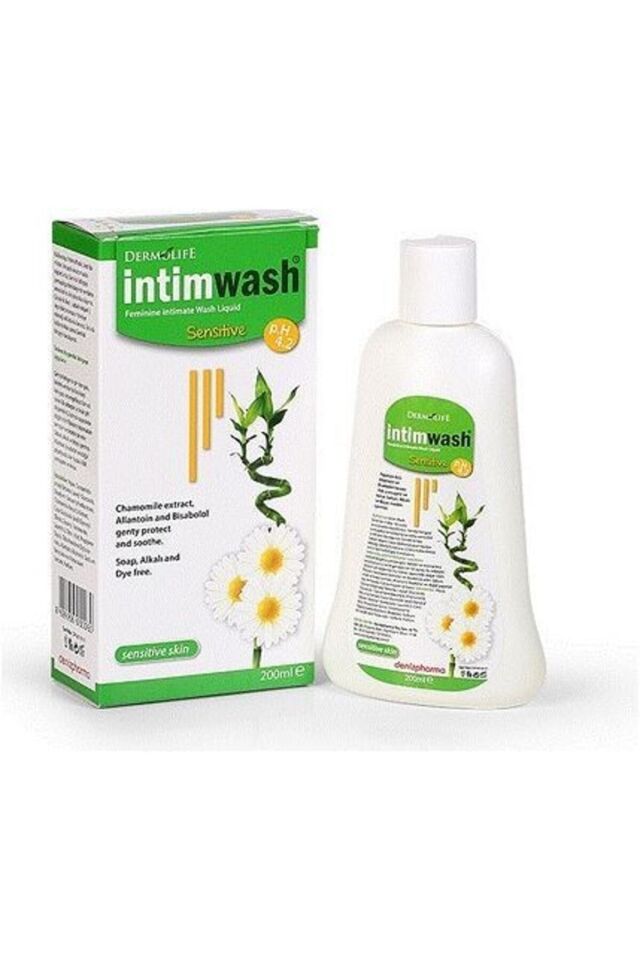 DERMOLİFE İNTİM WASH SENSİTİVE 200 ML