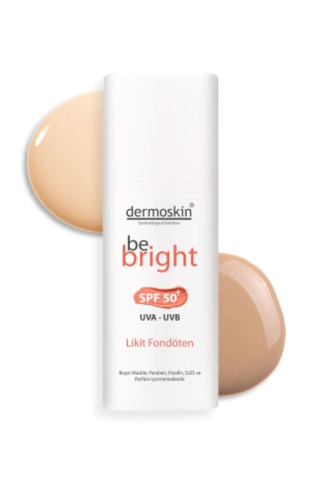 DERMOSKIN BE BRIGHT LIKIT FONDÖTEN SPF 50 33ML