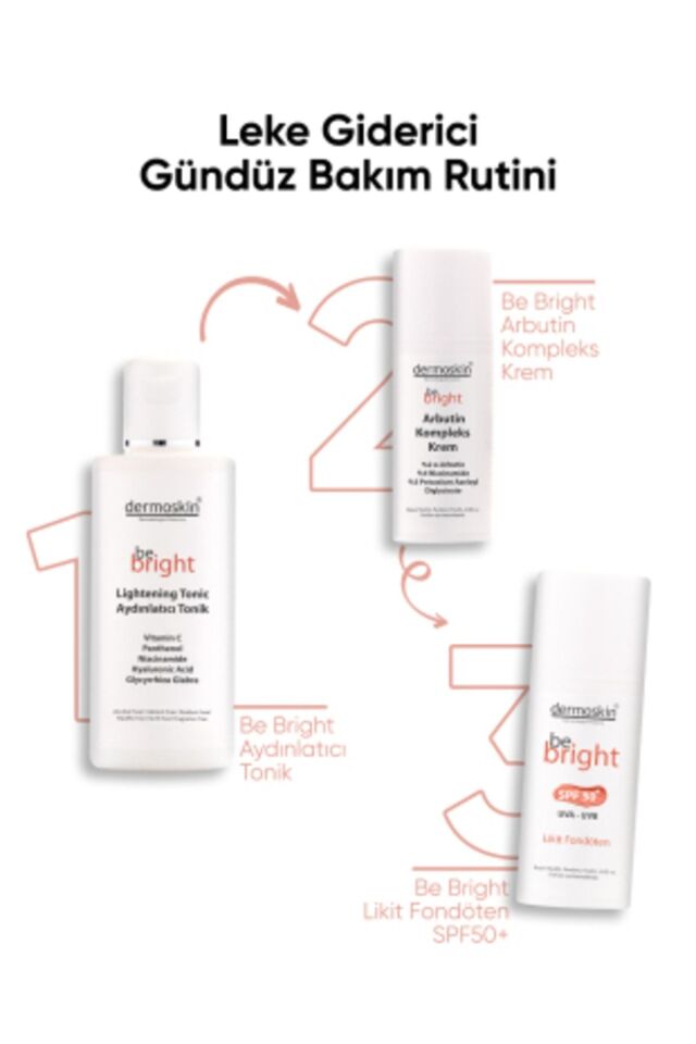 DERMOSKIN BE BRIGHT LIKIT FONDÖTEN SPF 50 33ML