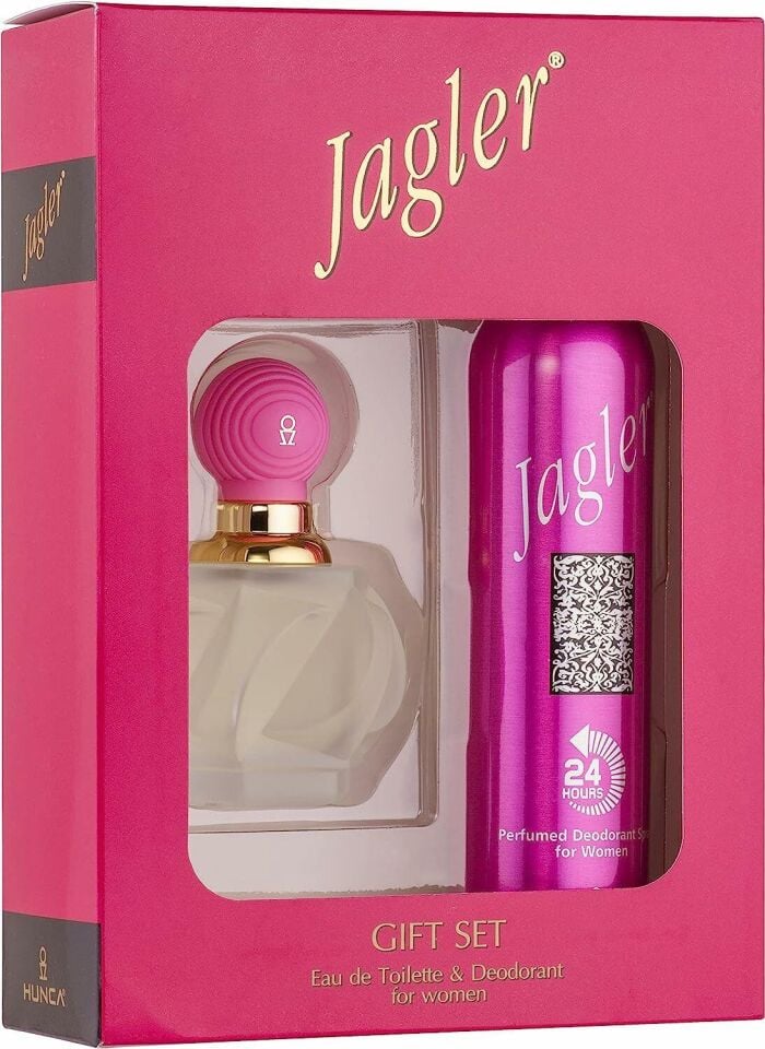 JAGLER WOMEN KOFRE EDT+DEODORANT PEARL