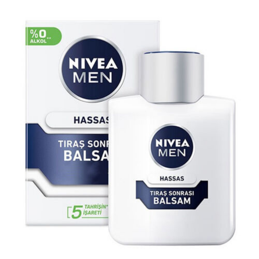 NIVEA MEN HASSAS CİLTLER İÇİN TIRAŞ SONRASI BALSAM 100 ML